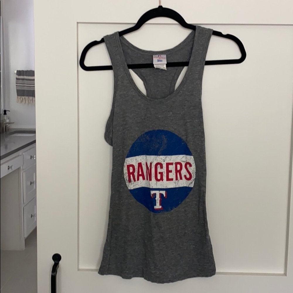 Texas Rangers tank top